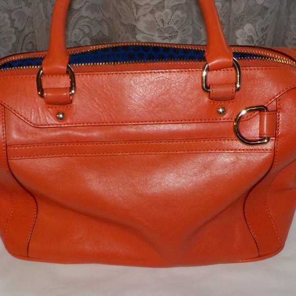 Rebecca Minkoff large orange shoulder bag EUC - Picture 4 of 6